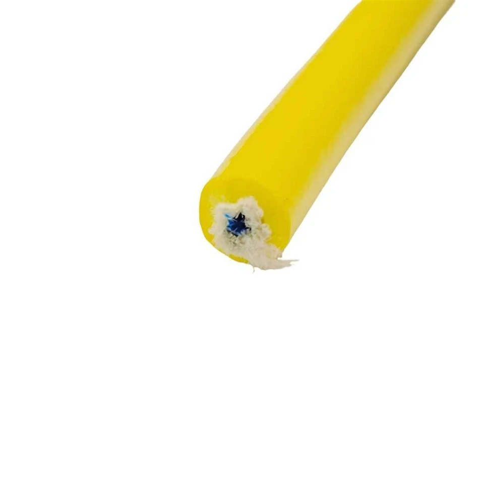 Factory Direct Neutral Buoyancy 2SMF Fiber Cable LCP Braided Double Co-extrusion TPU Jacket For Underwater ROV high quality