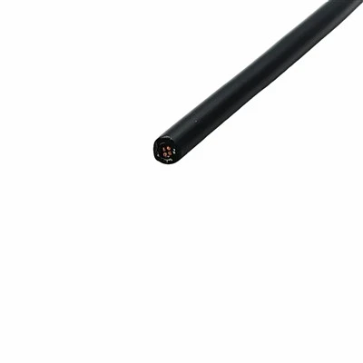 PDK61300-4*0,5 inklinometro kabelis – 4 gyslų 0,5 mm² plikas varis, PE izoliacija, LCP pynė, TPU apvalkalas, skirtas gręžiniams ir geotechniniam stebėjimui